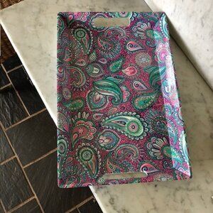 SIMPLY SOUTHERN Paisley Melamine Serving Tray